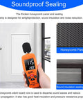 Heavy Duty Metal Drywall Access Panel With Lock And Key Soundproof Plumbing Inspection Hatch For Attic Ceiling showing soundproof honeycomb core.