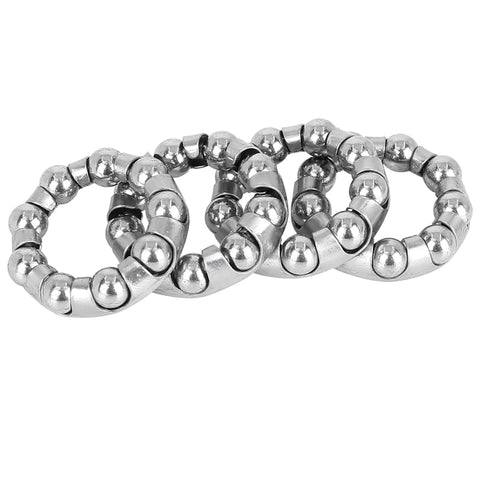 12 Pack Bicycle Ball Bearing Cages With 9 Balls Each, 29.5mm Outer Diameter, 19mm Inner Diameter, Crank Bearings Mid Axle