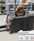 Dent Repair Kit With 3KW Spot Welder And 6 Welding Modes Auto Body Dent Puller Machine plus accessories in shop setting.
