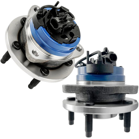 Front Wheel Hub Bearing Assembly Fits Malibu 2004-2012, HHR 2008-2010, Saturn Aura 2007-2009, Pontiac G6 2005-2010, 5-Lug With ABS, BR930317
