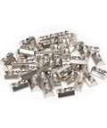 M8 Thread T Slot Nut With Ball Spring Roll In for European Standard 40 Series Aluminum Extrusion, 50 Pack, Durable Steel T Nuts