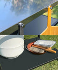 Movable Pizza Oven Table And Prep Cart For Outdoor Grills Fits Ooni Ninja Blackstone Bighorn Cuisinart And More with tool storage