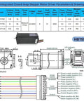 Big Shot Shaft Linear Actuator With Smooth Operator Glide Sixty Millimeter Wide Nema 23 Motor And SFU 1605 Ball Screw For CNC stage rig diagram with specifications.