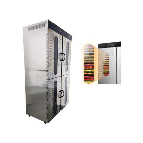 80 Layer Food Dehydrator Dryer Machine for Fruits Vegetables Meat Fish Herbs Nuts and More 6000W 220V with Even Heat