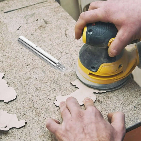 Polishing And Grinding Extension Rod For Bench Drill And Angle Grinder, Threaded Shaft Rotary Polisher Accessory