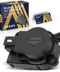Chevy Colorado And GMC Canyon 2015 2022 HVAC Air Door Actuator Replacement With Air Inlet Recirculation Control Plug And Play Direct Fit Durable Motor Quiet Smooth Operation shown with packaging and manual