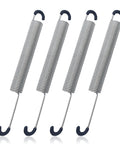 Premium 4 Pack 7 Inch Extension Springs For Power Recliner Lift Chair Couch Replacement Hardware featuring heavy duty steel construction.
