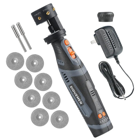8V Tungsten Electrode Sharpener Cordless Tungsten Grinder For TIG Welding With Flat Grinding Block and Accessories