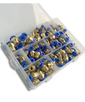 Heavy Duty 1 2 3 4 5 6 Pack 4mm 6mm 8mm 10mm 12mm Air Joint Connector Push In Hose Tube Pneumatic Fitting D Kit For Cool Rigged Job brass fittings in organizer case