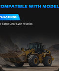 Heavy Duty Hydraulic Motor For Char-Lynn Eaton H Series Replacement 101-1035-009 shown in construction setting