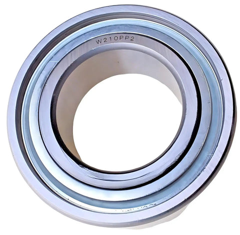Disc Harrow Bearing With Triple Lip Seal For Farm Equipment, Replaces DC210TT2 And JD8667, 1.938 Inch Round Bore, close-up view