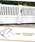 Rotating Screen Hinge With Self Closing Mechanism For Hidden Door Bookcase In Stainless Steel Heavy Duty Pivot Hinge Featuring Concealed Half Waist Design