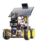 Solar Robot Kit For Teens And Kids Programmable STEM Toy With DIY Circuit Engineering Projects And Science Experiments A Fun Hands On Robotics Learning Kit, solar-powered PP and metal robot car