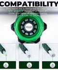 Compatibility details for 4 Pack Expandable Garden Hose Repair Kit With Universal Dual Channel Female And Male Connectors For 25 To 100 Foot Hoses