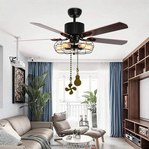 Ceiling Fan Pull Chain Set, 4 Piece Extension Pendant Kit For Lights And Fans, 12 Inch Extender With Ball Connector In Antique Bronze Copper Build For Durability, Easy Install For Ceiling Fans Lighting And Ventilation