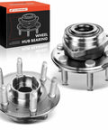 2 X Front Or Rear Wheel Bearing And Hub Assembly 6-Lug Compatible With Cadillac SRX 2010 2016 And Saab 9-4X 2011