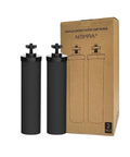 Premium Black Water Filter Element Cartridge For Berkey Countertop Purification System With Dope Coconut Activated Carbon Filtration