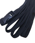 Two Pack 13 Foot Nylon Straps With Quick Release Buckle 1 Inch Wide Adjustable Heavy Duty Lashing Straps coiled with buckle visible