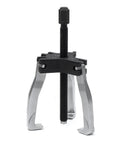 Two Or Three Jaw Ratcheting Leg Puller Kit For Auto Repair And Shop Use Internal And External Puller Short And Long Reach 5 Ton Capacity Heavy Duty Model 3628D in upright position