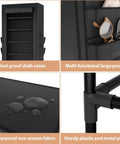 Vertical Narrow Shoe Rack Organizer Ten Tier Tall Shelf That Holds 20 To 22 Pairs With Nonwoven Dustproof Cover Details
