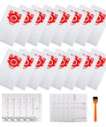 16 Pack FJM Replacement Vacuum Bags Type FJM That Fits 3D Efficiency Canister Vacuums Easy Upgrade For Compact C1 C2 S6000-S6999