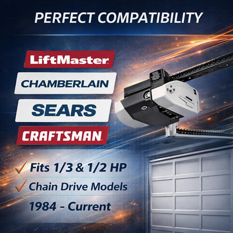 Beefed Up Gear And Sprocket Replacement Kit For LiftMaster Chamberlain Sears Craftsman compatibility info