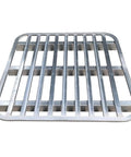 Rugged As Nails Steel Forklift Pallets Built Heavy Duty For Warehouse Storage Platform With Sure Grip Anti Slip Metal Grid top view