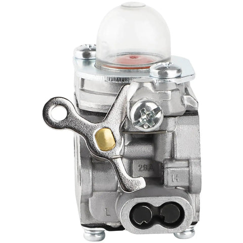 Close-up of carburetor from Beefed Up Heavy Duty Carburetor Fuel Line Kit For 753-06190 Craftsman WS2100 WS2200 WS2400 Grass Trimmer