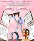 Ultra Smooth 3 Step Contact Lens Applicator Tool for Easy Wear, 2026 Upgraded, Japan Developed Upgrade, Fits Over 90 Percent Of Eye Shapes, Ideal For Colored And Soft Lenses, Trusted By 350000 Users, 965 Lab Tests, 20 Certificates. 3.0 precision alloy applicator with certificates