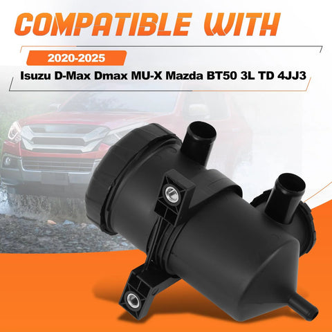 Oil Catch Can Kit For Isuzu D Max Dmax MU X Mazda BT50 2020 Onwards 3L TD 4JJ3 Replacement OS PROV 44 with truck background