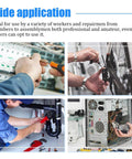 Wide application of 510 Piece Metric Stainless Steel Flat Head Countersunk Socket Cap Bolts And Nuts Set shown in various uses