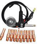 Aluminum Spool Gun For MIG Welders Fits Millermatic 140 141 211 And Spoolmate 100 Easy Install Includes 10 Conductive Nozzles