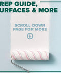 Waterborne Semi Gloss Acrylic Pool Paint Ocean Blue 1 Gallon DIY Friendly roller applying on blue wall