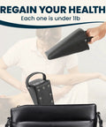 Built Tough Pelvic Sacral SOT Blocks And Plush Memory Foam Comfort For Professional Chiropractic Wedge Adjustment Tools.