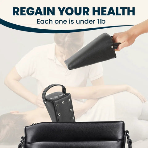 Built Tough Pelvic Sacral SOT Blocks And Plush Memory Foam Comfort For Professional Chiropractic Wedge Adjustment Tools.