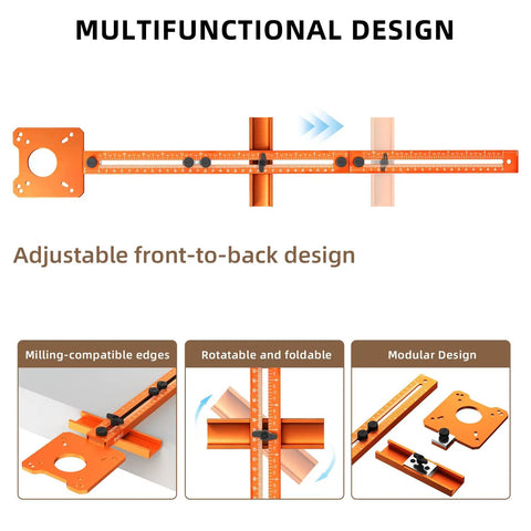 Adjustable Router Circle Cutting Jig For Flawless Arc Routing And Groove Milling A Legit Shop Staple To Knock Out Perfect Cabinet Builds Smooth As Butter with adjustable front-to-back design
