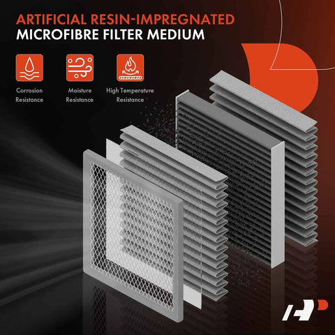 Two Piece Engine Air Filter For Mitsubishi Mirage 2014 2023 Mirage G4 2017 2023 L3 1 2L Flexible Panel Replacement 178010Y040 Material