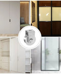 Heavy Duty Stainless Steel Pulley Wheel Track Roller For Sliding Doors And Gates Built Different With Zero Noise Vibes Smooth Glide Performance Handles Heavy Loads On Wire Rope Systems Top Tier showcased with sliding door setups.