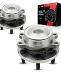 Front Wheel Bearing Hub Assembly 515064 Compatible With Nissan Frontier 2005-2023, Pathfinder 2005-2012, Xterra 2005-2015, Suzuki Equator 2009-2012 With ABS, 2 Piece 6 Lug Replacement, Heavy Duty OEM Grade Quality