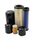 Maintenance Filter Kit For Tractors TC35A TC35D TC35DA TC40A TC40D TC40DA TC45A TC45DA With Outer And Inner Air Filters