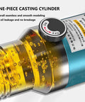 Close-up of the one-piece casting cylinder for the Rugged Hydraulic Bearing Puller With Three Jaw Setup For Quick Vertical And Horizontal Removal 5 Ton Power.