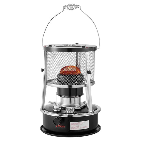 9000 BTU Kerosene Heater And Stove 2 In 1 Non Electric Indoor Outdoor Heater With Adjustable Height And Flame Control Easy Storage