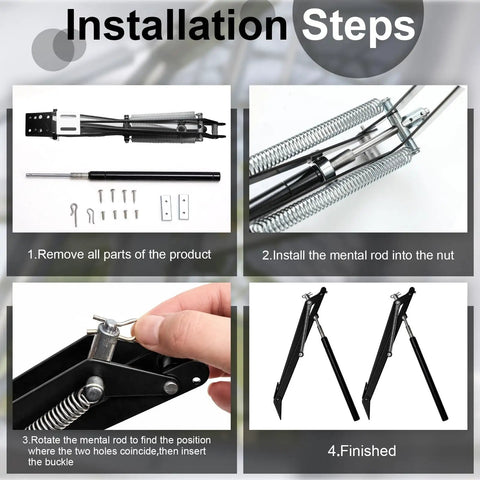 Two Pack Dual Spring Automatic Roof Vent Opener For Greenhouses Solar Powered Window Vent Opener Kit No Hassle Install Replacement For Gardening And Sensitive Ventilation Control
