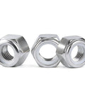 Nylock Nuts Set With Nylon Insert For Size 10 24 SAE Inch Threads 304 Stainless Steel 60 Pieces Beefy Heavy Duty Corrosion Resistant Nylon Lock Nuts
