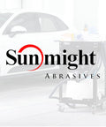 Sunmight abrasives with Pro Grade 6 Inch Ceramic Sanding Discs with Hook and Loop, 180 Grit in workshop setting