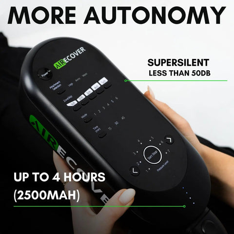 Professional Cordless Leg Compression Massager Hits The Reset Button On Post Workout Aches And Boosts Blood Flow With Quiet Rechargeable Air Boots To Get Those Fresh Legs Vibes Going Anywhere