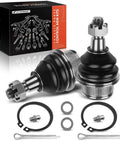 Two Pack Front Lower Ball Joints Replacement For Chevy GMC Rigs And SUVs Fits Cadillac Escalade 2002 To 2014 on box with hardware