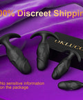 4 Piece Silicone Anal Plug Set For Men And Women With Flared T Bar Base Butt Plugs Waterproof Odorless Beginner To Advanced Kit