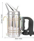 Heavy Duty Stainless Steel Electric Beekeeping Smoker With Heat Shield For Hive Gear Pro Grade Beekeeping Tools Beginner Hive