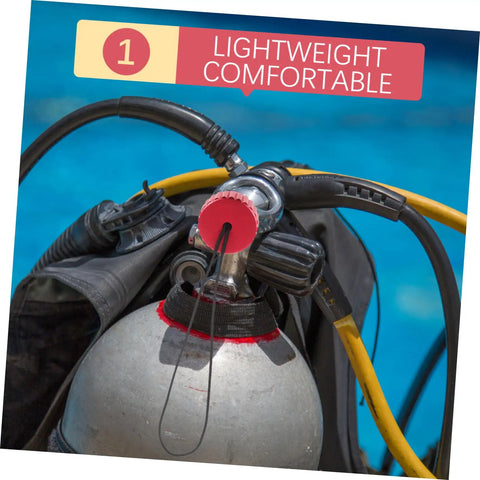 Scuba Tank Valve Cap And Dust Cover End Cap Protector For Air Cylinders on scuba gear, durable metal valve cover